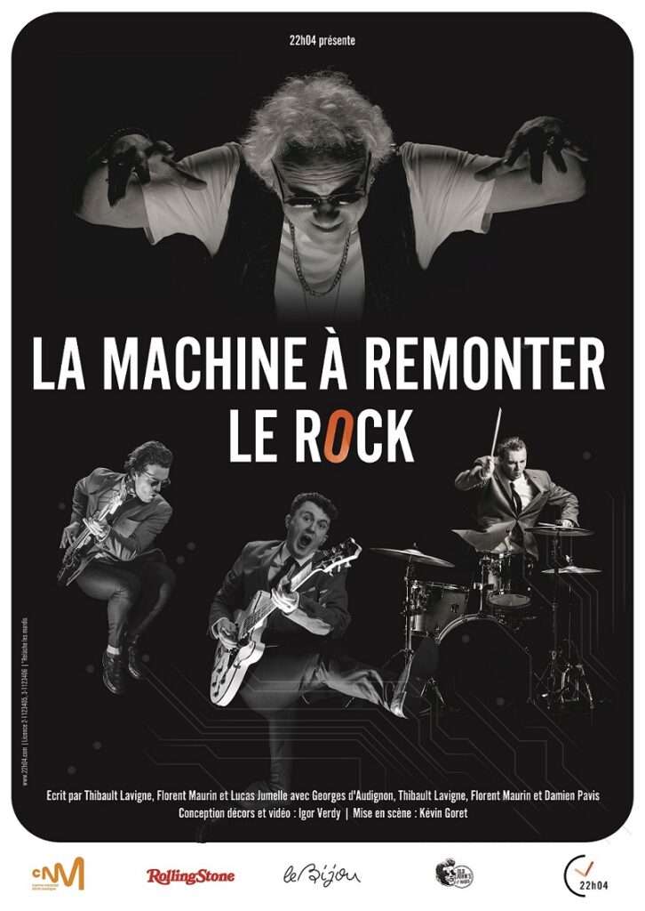 Affiche de La machine à remonter le rock