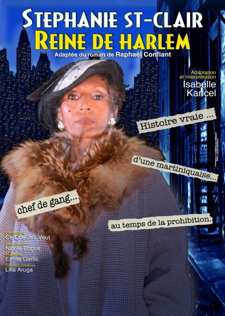 Affiche du spectacle La reine de Harlem